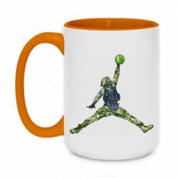 Чашка двухцветная 420ml Херсон ВСУ - PrintSalon