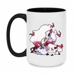 Чашка двокольорова велика Hisuian Zoroark and Zorua - PrintSalon