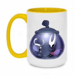Чашка двухцветная 420ml Hollow Knight  and Hornet - PrintSalon