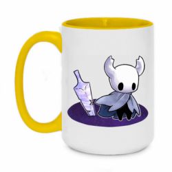 Чашка двухцветная 420ml Hollow Knight with a sword - PrintSalon
