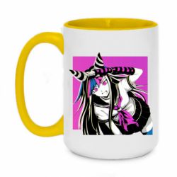 Чашка двухцветная 420ml Ибуки Миода глитч - PrintSalon