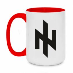 Чашка двухцветная 420ml Идея нации - PrintSalon