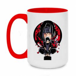 Чашка двокольорова велика Itachi Uchiha Naruto - PrintSalon