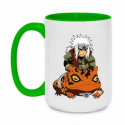 Чашка двокольорова велика Jiraiya and Gamabunta - PrintSalon
