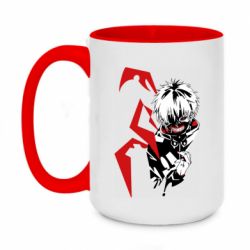 Чашка двухцветная 420ml Канеки Кен - PrintSalon