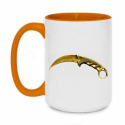 Чашка двокольорова велика Karambit Gold Standoff 2 - PrintSalon