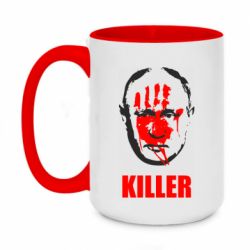 Кружка двухцветная 420ml KILLER - PrintSalon
