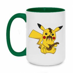 Чашка двокольорова велика Козак пікачу - PrintSalon