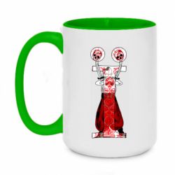 Чашка двухцветная 420ml Козак Ї - PrintSalon