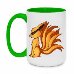 Чашка двухцветная 420ml Курама - Наруто - PrintSalon