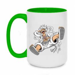 Чашка двухцветная 420ml Луффи пробуждение - PrintSalon