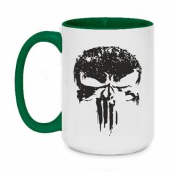 Чашка двухцветная 420ml Лють Punisher-PrintSalon Чашка двухцветная 420ml Лють Punisher