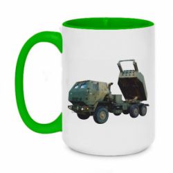 Чашка двухцветная 420ml M142 HIMARS - PrintSalon