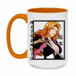 Чашка двухцветная 420ml Мацумото-PrintSalon Чашка двухцветная 420ml Мацумото