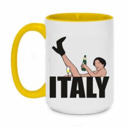 Чашка двухцветная 420ml Maneskin Italy