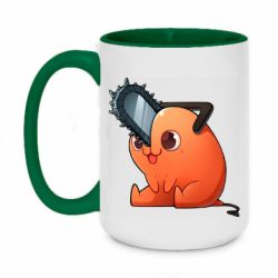 Чашка двухцветная 420ml Милый Почита - PrintSalon