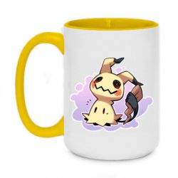 Чашка двухцветная 420ml Мимикью - PrintSalon