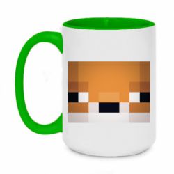Чашка двухцветная 420ml Minecraft Minimalist - PrintSalon