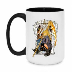 Чашка двухцветная 420ml Миса - PrintSalon