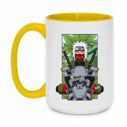 Чашка двокольорова велика Modern art  Jiraiya - PrintSalon
