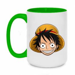 Чашка двухцветная 420ml Monkey D. Luffy from One Piece - PrintSalon