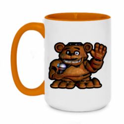 Чашка двухцветная 420ml Мшк Фреде - PrintSalon