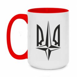 Чашка двухцветная 420ml Нато в хату - PrintSalon