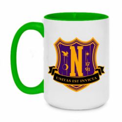 Чашка двокольорова велика Nevermore Academy Logo - PrintSalon