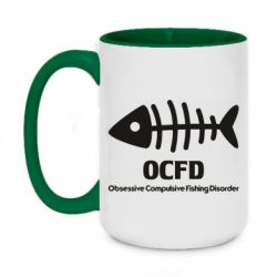 Чашка двухцветная 420ml OCFD - PrintSalon