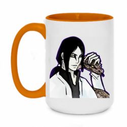 Чашка двокольорова велика Orochimaru with a snake - PrintSalon