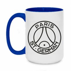 Чашка двухцветная 420ml Paris St.Germain - PrintSalon