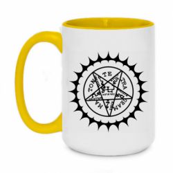 Чашка двухцветная 420ml Пентаграмма Себастьяна Михаэлиса-PrintSalon Чашка двухцветная 420ml Пентаграмма Себастьяна Михаэлиса