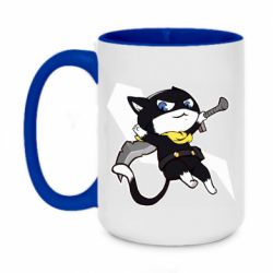 Чашка двухцветная 420ml Persona 5 Morgana - PrintSalon