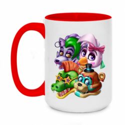 Чашка двокольорова велика Персонажі FNAF-PrintSalon Чашка двокольорова велика Персонажі FNAF