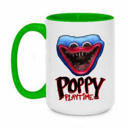 Чашка двухцветная 420ml Поппи Время Играть - PrintSalon