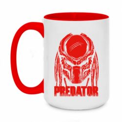Чашка двокольорова велика Predator. - PrintSalon