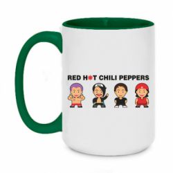 Чашка двухцветная 420ml RHCP Chibies - PrintSalon