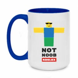 Чашка двухцветная 420ml Roblox Not Noob - PrintSalon