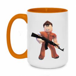 Чашка двухцветная 420ml Roblox Prisoner - PrintSalon