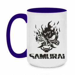 Чашка двокольорова велика Rock Group Logo - Samurai - PrintSalon