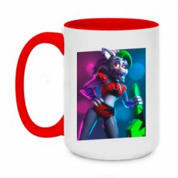 Чашка двокольорова велика Roxanne Wolf-PrintSalon Чашка двокольорова велика Roxanne Wolf