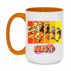 Чашка двокольорова велика Running Naruto - PrintSalon