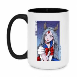 Чашка двокольорова велика Sailor Kaguya