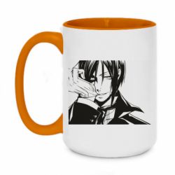 Чашка двухцветная 420ml Sebastian-PrintSalon Чашка двухцветная 420ml Sebastian