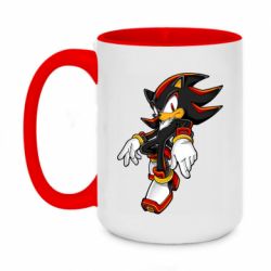 Чашка двухцветная 420ml Shadow the hedgehog - PrintSalon