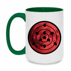 Чашка двокольорова велика Sharingan moon - PrintSalon