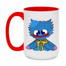 Чашка двокольорова велика Shy Huggy - PrintSalon