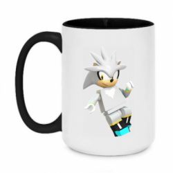 Чашка двокольорова велика Silver Lego - PrintSalon