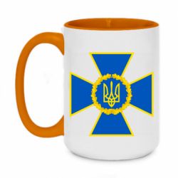 Кружка двухцветная 420ml Символ СБУ - PrintSalon