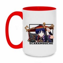 Чашка двокольорова велика Скарамучча - PrintSalon